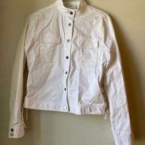 Liz Claiborne White Jean Jacket